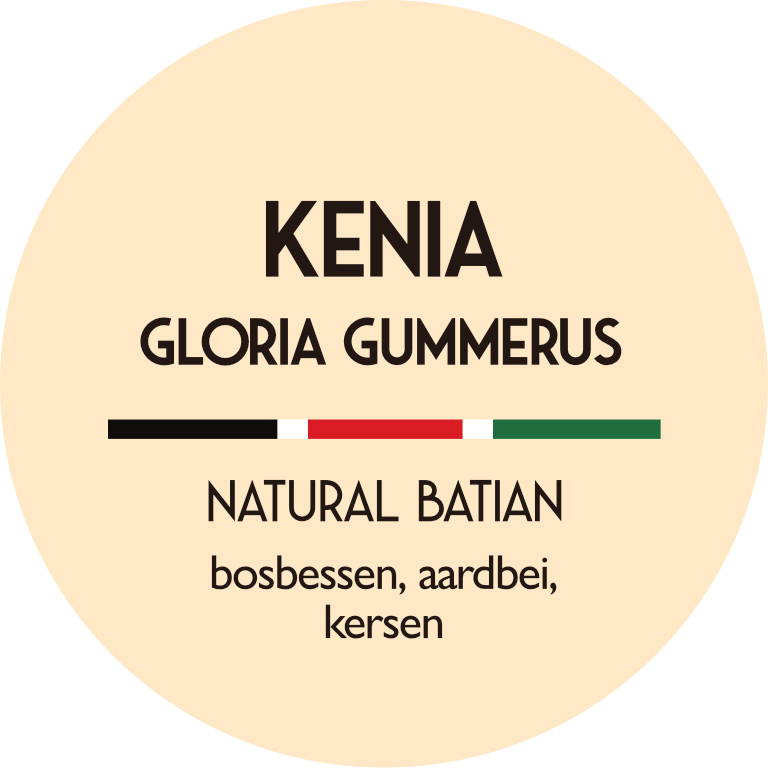 Kenia Sakami Gloria Natural Arabica Direct Trade vers gebrand 1000 gram