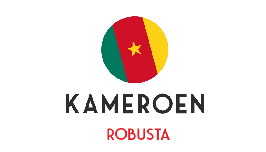 Kameroen - robusta - ongebrand - 1 kg