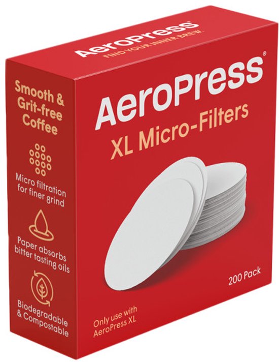 Aeropress XL-filterpapier (200 st.)