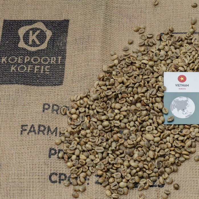 Vietnam Robusta 18WP – Ongebrand – 1 kg