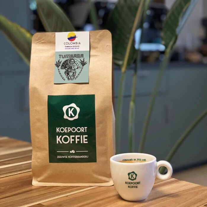 Colombia Tumbaga Sugarcane decaf vers gebrand 500 gram