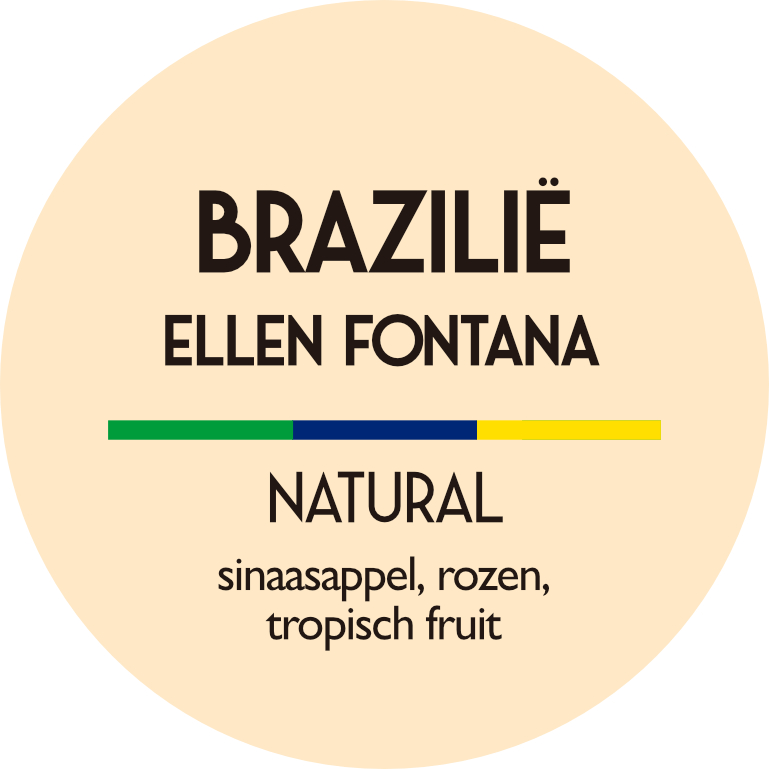 Brazilië Capricornio Ellen Fontana Direct Trade vers gebrand 1000 gram