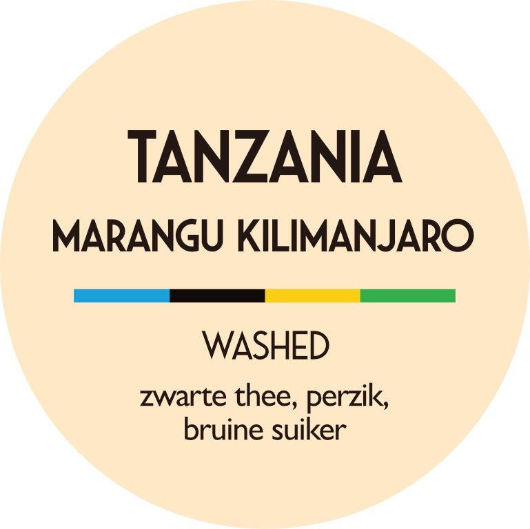 Tanzania Marangu Kilimanjaro Direct Trade vers gebrand 1000 gram