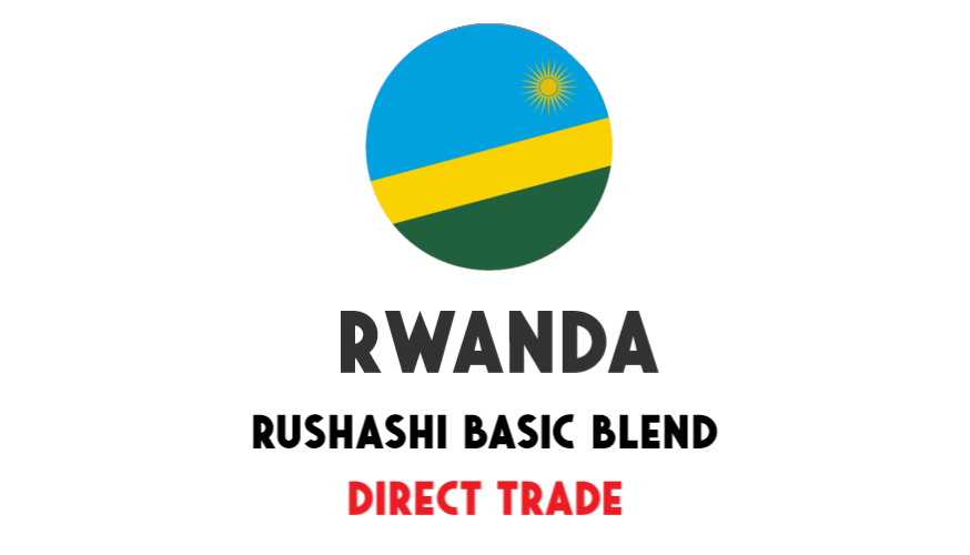 Rwanda Rushashi Basic Blend – Direct Trade - ongebrand – 1 kg