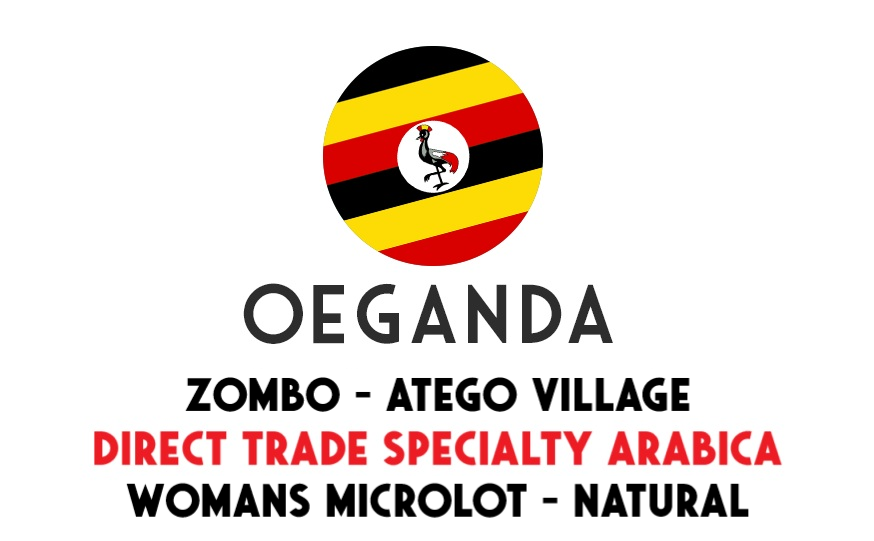 Oeganda Zombo - Atega womens microlot natural - Direct Trade - ongebrand - 1 kg