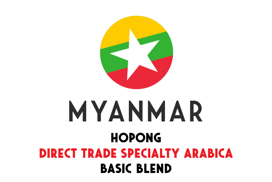 Myanmar Hopong - village basic blend natural - Direct Trade - ongebrand - 1 kg