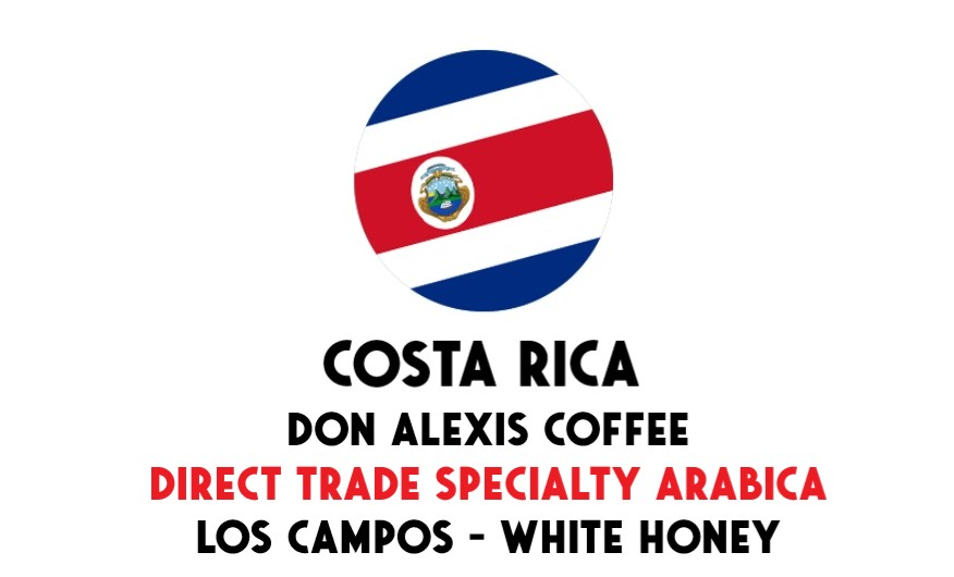 Costa Rica Don Alexis - white honey - Direct Trade - ongebrand - 1 kg