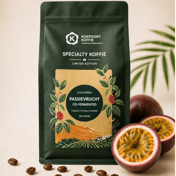 Limited Editions - Colombia El Renecar - Co-ferment passievrucht - Direct Trade - vers gebrande koffie - 250 gram bonen