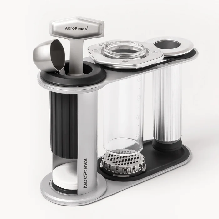 Aeropress organiser premium RVS
