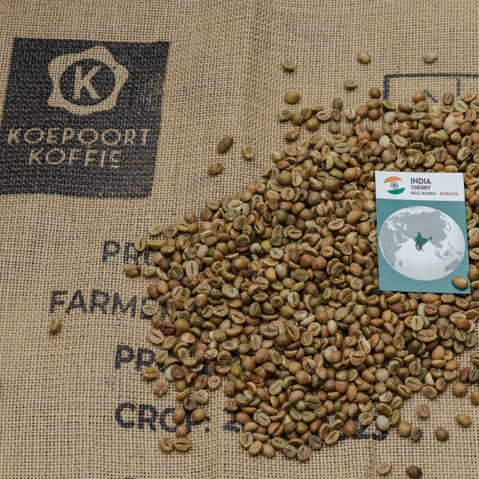 India Cherry AA - natural robusta - ongebrand - 1 kg