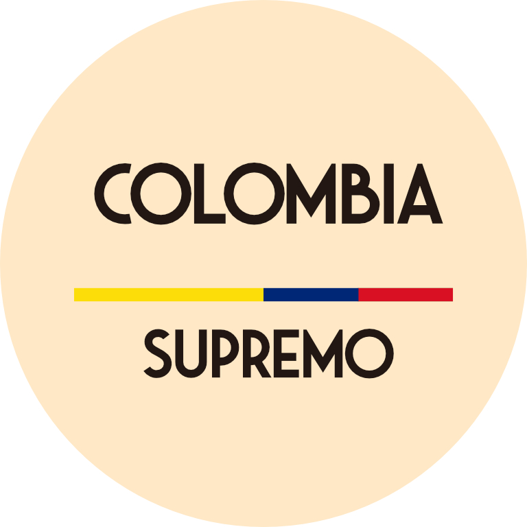 Colombia Supremo vers gebrand 1000 gram