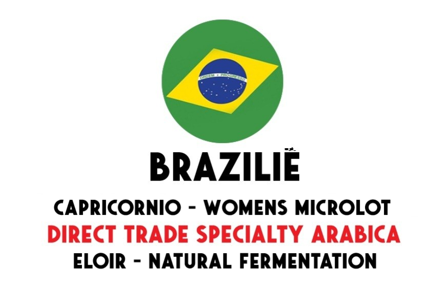 Brazilië Capricornio Mulheres do Café Matão – Single Farmer Eloir da Souza – Natural Fermentation – Direct Trade - Ongebrand – 1 kg