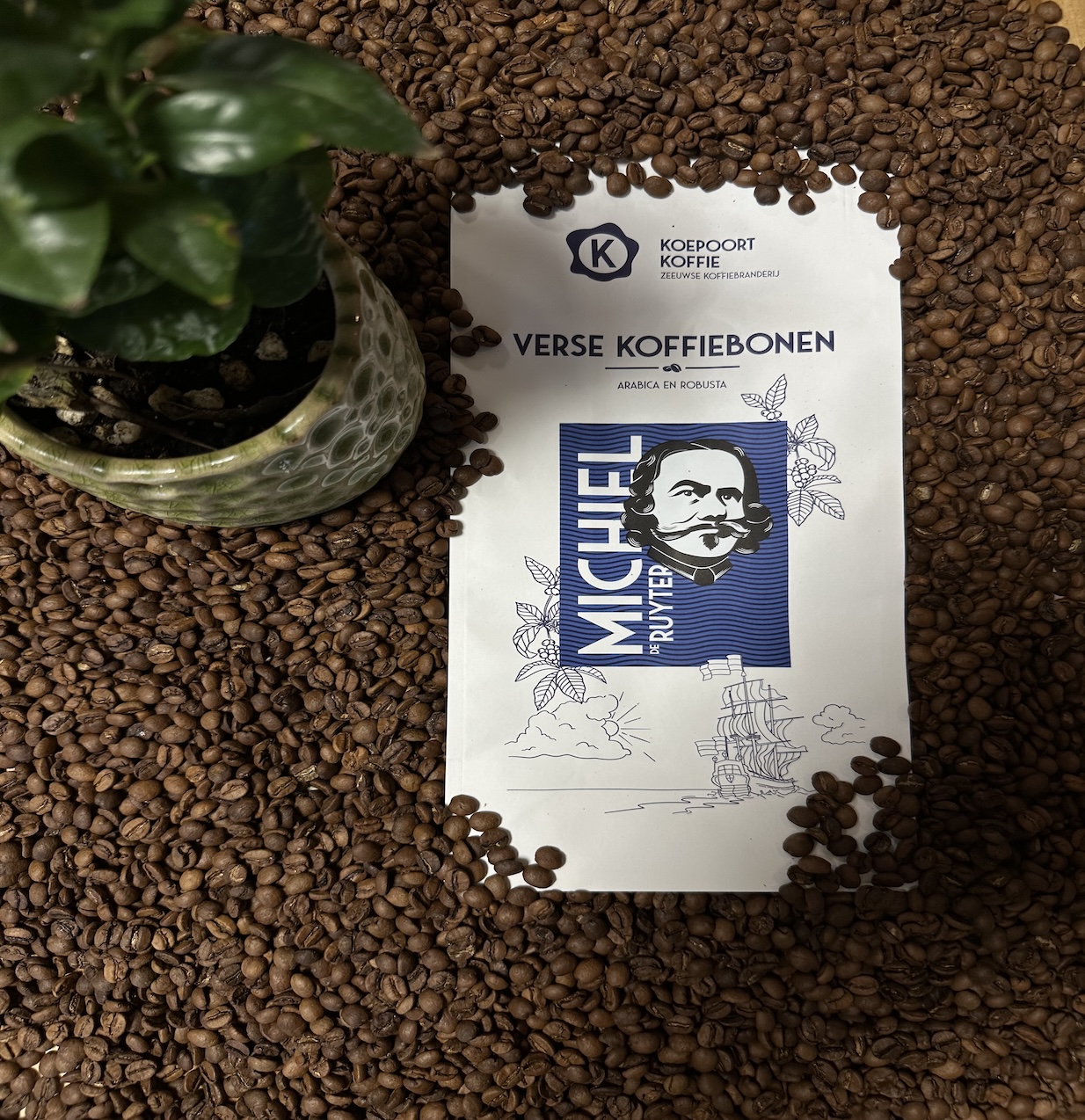 Michiel de Ruijter vers gebrand 1000 gram