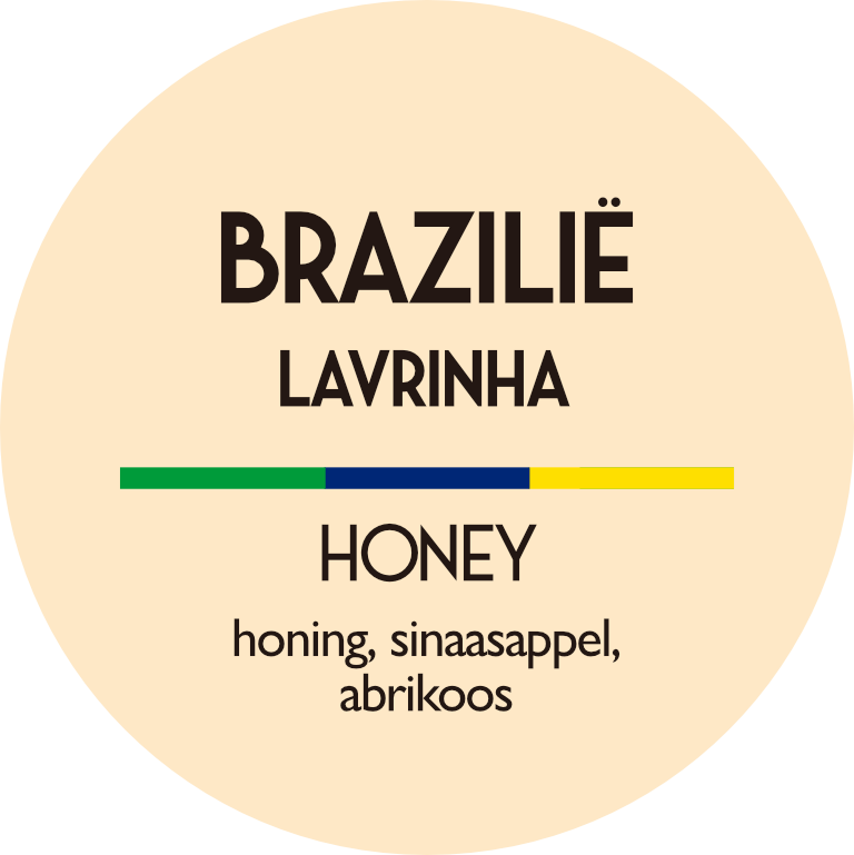 Brazilië Capricornio Single village lot Lavrinha honey vers gebrand 1000 gram