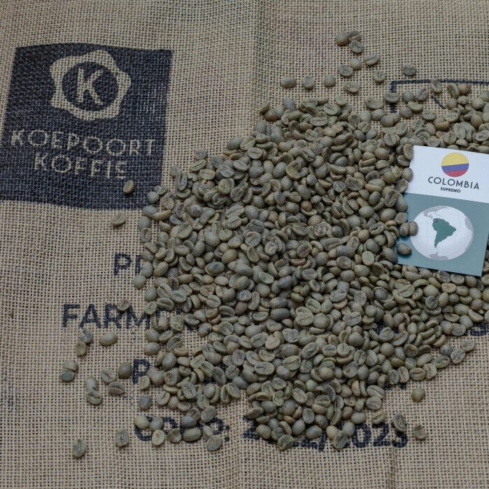 Colombia Sugarcane decaf - ongebrand - 1 kg
