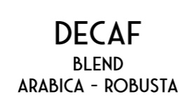 Decaf blend 50-50 - ongebrand - 1 kg