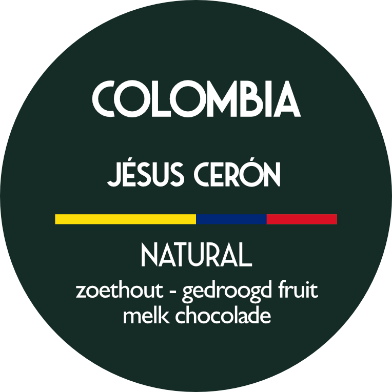 Limited Editions - Colombia Jésus Cerón natural - Direct Trade - vers gebrande koffie - 250 gram bonen