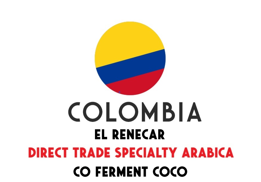 Colombia Co-fermentation Kokos - Direct Trade - ongebrand - 500 gram