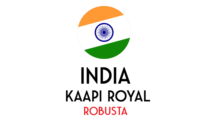 India Kaapi Royale - natural robusta - ongebrand - 1 kg